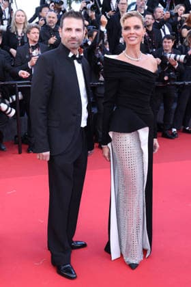 Cannes - Amarga Navidad Red Carpet JD Richard Orlinski and Sylvie Tellier attending the Amarga Navidad (Bitter Christmas) screening during the 79th annual Cannes Film Festival at Palais des Festivals on May 19, 2026 in Cannes, France. Photo by Jerome Domine ABACAPRESS.COM Cannes France  Copyright: xDominexJerome ABACAx