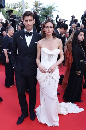 Cannes - Amarga Navidad Red Carpet JD Olivia Palermo and Johannes Huebl attending the Amarga Navidad (Bitter Christmas) screening during the 79th annual Cannes Film Festival at Palais des Festivals on May 19, 2026 in Cannes, France. Photo by Jerome Domine ABACAPRESS.COM Cannes France  Copyright: xDominexJerome ABACAx