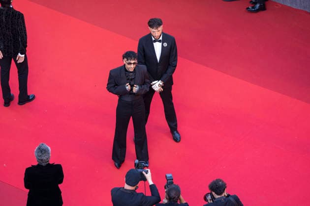 Sofiane Pamart Montée des marches du film Amarga Navidad lors du 79ème Festival International du Film de Cannes, le 19 mai 2026 Camilla Canalini Bestimage Red carpet for Amarga Navidad at the 79th Cannes International Film Festival on May 19, 2026 Cannes France  Copyright: xCamillaxCanalinix xBestimagexCamillaxCanalinix xBestimagex