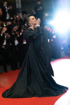 Sharon Stone Audemars Piguet watch Stairway for the film Diamond at the 79th Cannes International Film Festival on May 19, 2026 Jacovides Moreau Bestimage Red carpet for Diamond at the 79th Cannes International Film Festival on May 19, 2026 Cannes France  Copyright: xJACOVIDES-MOREAUx xBESTIMAGExJACOVIDES-MOREAUx xBESTIMAGEx