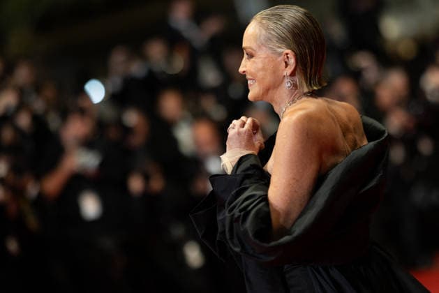 Sharon Stone Audemars Piguet watch Stairway for the film Diamond at the 79th Cannes International Film Festival on May 19, 2026 Jacovides Moreau Bestimage Red carpet for Diamond at the 79th Cannes International Film Festival on May 19, 2026 Cannes France  Copyright: xJACOVIDES-MOREAUx xBESTIMAGExJACOVIDES-MOREAUx xBESTIMAGEx