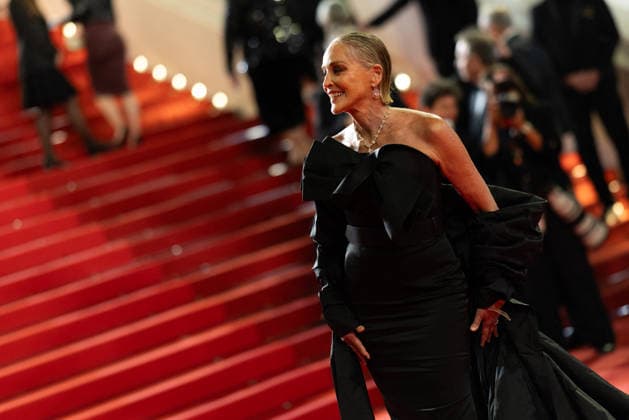 Sharon Stone Audemars Piguet watch Stairway for the film Diamond at the 79th Cannes International Film Festival on May 19, 2026 Jacovides Moreau Bestimage Red carpet for Diamond at the 79th Cannes International Film Festival on May 19, 2026 Cannes France  Copyright: xJACOVIDES-MOREAUx xBESTIMAGExJACOVIDES-MOREAUx xBESTIMAGEx