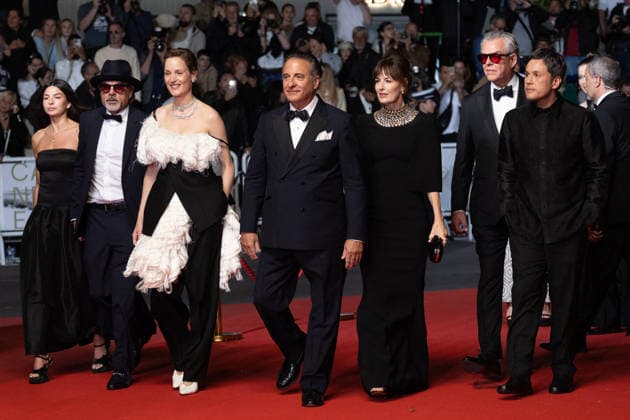 Sofia Stefan, Jai Stefan, Vicky Krieps, Andy García, Rosemarie DeWitt, Danny Huston, Paul Soriano Montée des marches du film Diamond lors du 79ème Festival International du Film de Cannes, le 19 mai 2026 Jacovides Moreau Bestimage Red carpet for Diamond at the 79th Cannes International Film Festival on May 19, 2026 Cannes France  Copyright: xJACOVIDES-MOREAUx xBESTIMAGExJACOVIDES-MOREAUx xBESTIMAGEx