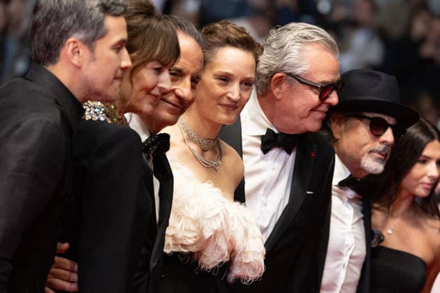 Paul Soriano, Rosemarie DeWitt, Andy García, Vicky Krieps, Danny Huston, Jai Stefan, Sofia Stefan Montée des marches du film Diamond lors du 79ème Festival International du Film de Cannes, le 19 mai 2026 Jacovides Moreau Bestimage Red carpet for Diamond at the 79th Cannes International Film Festival on May 19, 2026 Cannes France  Copyright: xJACOVIDES-MOREAUx xBESTIMAGExJACOVIDES-MOREAUx xBESTIMAGEx