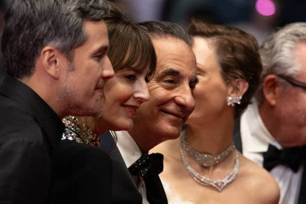 Paul Soriano, Rosemarie DeWitt, Andy García Montée des marches du film Diamond lors du 79ème Festival International du Film de Cannes, le 19 mai 2026 Jacovides Moreau Bestimage Red carpet for Diamond at the 79th Cannes International Film Festival on May 19, 2026 Cannes France  Copyright: xJACOVIDES-MOREAUx xBESTIMAGExJACOVIDES-MOREAUx xBESTIMAGEx