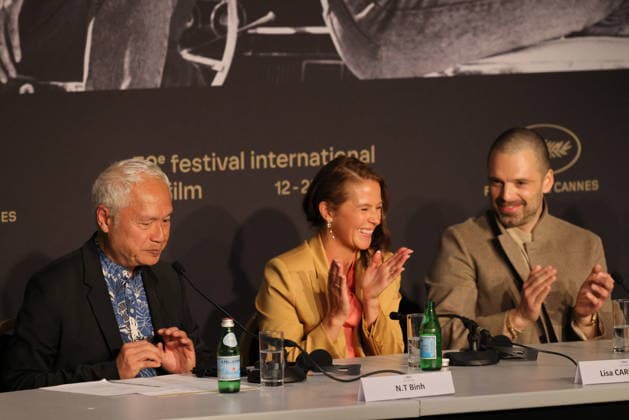 N T Binh, Lisa Carlehed, Sebastian Stan Press conference for the film Fjord at the 79th Cannes International Film Festival on 19 May 2026 FRanck Boutonnet Pool Bestimage Press conference for the film Fjord at the 79th Cannes International Film Festival on 19 May 2026 Cannes France  Copyright: xFranckxBoutonnetx xPoolx xBestimagexFranckxBoutonnetx xPoolx xBestimagex