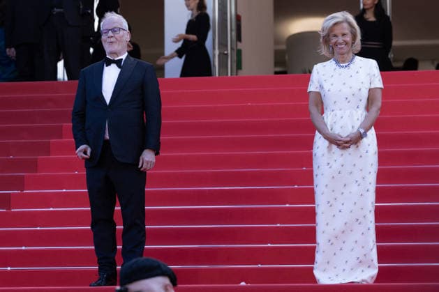 Thierry Frémaux et Iris Knobloch Montée des marches du film Amarga Navidad lors du 79ème Festival International du Film de Cannes, le 19 mai 2026 Olivier Borde Bestimage Red carpet for Amarga Navidad at the 79th Cannes International Film Festival on May 19, 2026 Cannes France  Copyright: xOLIVIERxBORDEx xBESTIMAGExOLIVIERxBORDEx xBESTIMAGEx
