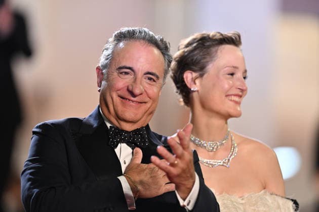 79th Cannes Film Festival: Diamond screening CANNES, FRANCE - MAY 19: US director, screenwriter, actor and producer Andy Garcia (L) and Luxembourgish actress Vicky Krieps (R) arrive for the screening of the film Diamond at the 79th edition of the Cannes Film Festival in Cannes, France on May 19, 2026. Mustafa Yalcin Anadolu Cannes France. Editorial use only. Please get in touch for any other usage.  Copyright: x2026xAnadoluxMustafaxYalcinx