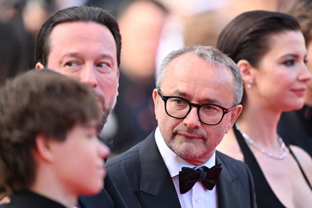 79th Cannes Film Festival: Minotaure (Minotaur) screening CANNES, FRANCE - MAY 19: Russian director and screenwriter Andrey Zvyagintsev (C) leaves after the screening of the film Minotaure (Minotaur) at the 79th edition of the Cannes Film Festival in Cannes, France on May 19, 2026. Mustafa Yalcin Anadolu Cannes France. Editorial use only. Please get in touch for any other usage.  Copyright: x2026xAnadoluxMustafaxYalcinx