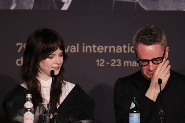 Sophie Thatcher, Nicolas Winding Refn Press conference for the film Her Private Hell at the 79th Cannes International Film Festival on 19 May 2026 Franck Boutonnet Pool Bestimage Press conference for the film Her Private Hell at the 79th Cannes International Film Festival on 19 May 2026 Cannes France  Copyright: xFranckxBoutonnetx xPoolx xBestimagexFranckxBoutonnetx xPoolx xBestimagex