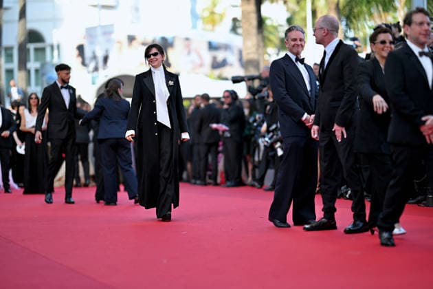 Cannes - Amarga Navidad Premiere FC Juliette Binoche attends the red carpet premiere of Amarga Navidad during the 79th Cannes International Film Festival in Cannes, France on May 19, 2026.. Photo by Franck Castel ABACAPRESS.COM Cannes  Copyright: xCastelxFranck ABACAx