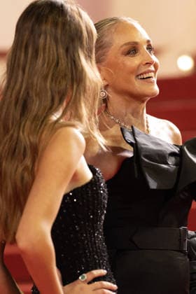 Helena Gatsby, Sharon Stone Audemars Piguet watch Staircase for the film Diamond at the 79th Cannes International Film Festival on May 19, 2026 Olivier Borde Bestimage Red carpet for Diamond at the 79th Cannes International Film Festival on May 19, 2026 Cannes France  Copyright: xOLIVIERxBORDEx xBESTIMAGExOLIVIERxBORDEx xBESTIMAGEx