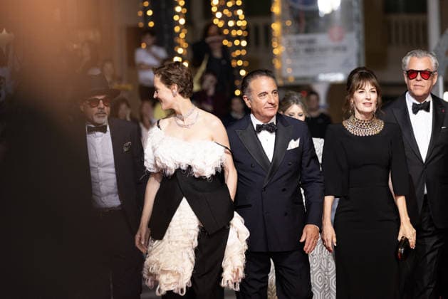 Jai Stefan, Vicky Krieps, Andy Garcia, Rosemarie DeWitt, Danny Huston Montée des marches du film Diamond lors du 79ème Festival International du Film de Cannes, le 19 mai 2026 Olivier Borde Bestimage Red carpet for Diamond at the 79th Cannes International Film Festival on May 19, 2026 Cannes France  Copyright: xOLIVIERxBORDEx xBESTIMAGExOLIVIERxBORDEx xBESTIMAGEx