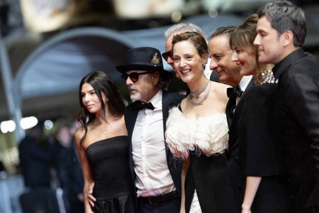 Sofia Stefan, Jai Stefan, Danny Huston, Vicky Krieps, Andy Garcia, Rosemarie DeWitt, Paul Soriano Montée des marches du film Diamond lors du 79ème Festival International du Film de Cannes, le 19 mai 2026 Olivier Borde Bestimage Red carpet for Diamond at the 79th Cannes International Film Festival on May 19, 2026 Cannes France  Copyright: xOLIVIERxBORDEx xBESTIMAGExOLIVIERxBORDEx xBESTIMAGEx