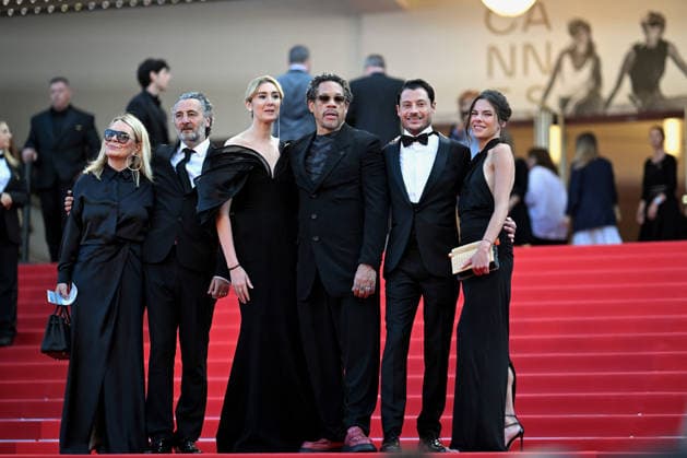 Cannes - Amarga Navidad Premiere FC Joey Starr attends the red carpet premiere of Amarga Navidad during the 79th Cannes International Film Festival in Cannes, France on May 19, 2026.. Photo by Franck Castel ABACAPRESS.COM Cannes  Copyright: xCastelxFranck ABACAx