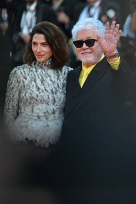 Cannes - Amarga Navidad Premiere FC Bárbara Lennie, Pedro Almodóvar and Leonardo Sbaraglia attends the red carpet premiere of Amarga Navidad during the 79th Cannes International Film Festival in Cannes, France on May 19, 2026.. Photo by Franck Castel ABACAPRESS.COM Cannes  Copyright: xCastelxFranck ABACAx