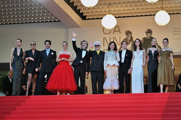 Cannes - Amarga Navidad Premiere FC Milena Smit, Victoria Luengo, Patrick Criado, Bárbara Lennie, Pedro Almodóvar, Leonardo Sbaraglia, Aitana Sánchez-Gijón, Quim Gutiérrez attends the red carpet premiere of Amarga Navidad during the 79th Cannes International Film Festival in Cannes, France on May 19, 2026.. Photo by Franck Castel ABACAPRESS.COM Cannes  Copyright: xCastelxFranck ABACAx