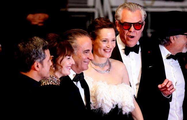 Paul Soriano, Rosemarie DeWitt, Andy García, Vicky Krieps, Danny Huston Montée des marches du film Diamond lors du 79ème Festival International du Film de Cannes, le 19 mai 2026 Jacovides Moreau Bestimage Red carpet for Diamond at the 79th Cannes International Film Festival on May 19, 2026 Cannes France  Copyright: xJACOVIDES-MOREAUx xBESTIMAGExJACOVIDES-MOREAUx xBESTIMAGEx