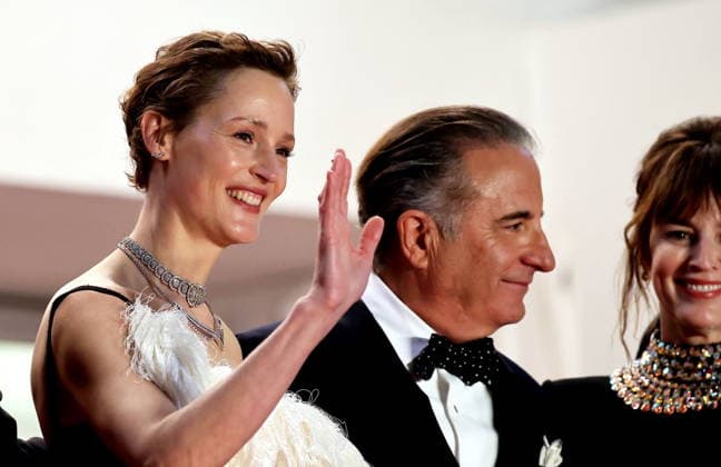 Vicky Krieps, Andy Garcia Montée des marches du film Diamond lors du 79ème Festival International du Film de Cannes, le 19 mai 2026 Jacovides Moreau Bestimage Red carpet for Diamond at the 79th Cannes International Film Festival on May 19, 2026 Cannes France  Copyright: xJACOVIDES-MOREAUx xBESTIMAGExJACOVIDES-MOREAUx xBESTIMAGEx