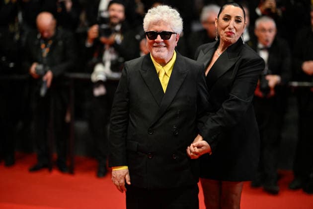 Cannes Screening Diamond JR Pedro Almodovar, Rossy de Palma attending the screening of the movie Diamond during the 79th Cannes Film Festival in Cannes, France on May 19, 2026. Photo by Julien Reynaud APS-Medias ABACAPRESS.COM Cannes France  Copyright: xReynaudxJulien APS-Medias ABACAx
