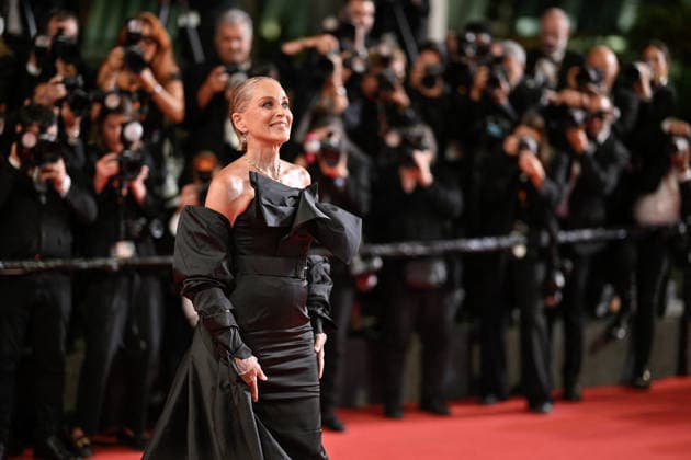 Cannes Screening Diamond JR Sharon Stone attending the screening of the movie Diamond during the 79th Cannes Film Festival in Cannes, France on May 19, 2026. Photo by Julien Reynaud APS-Medias ABACAPRESS.COM Cannes France  Copyright: xReynaudxJulien APS-Medias ABACAx