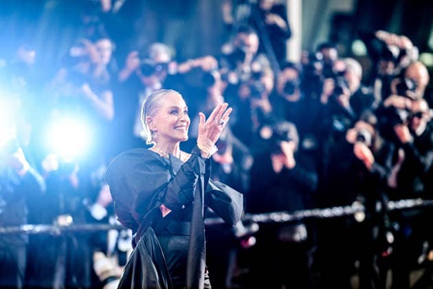 Cannes Screening Diamond JR Sharon Stone attending the screening of the movie Diamond during the 79th Cannes Film Festival in Cannes, France on May 19, 2026. Photo by Julien Reynaud APS-Medias ABACAPRESS.COM Cannes France  Copyright: xReynaudxJulien APS-Medias ABACAx
