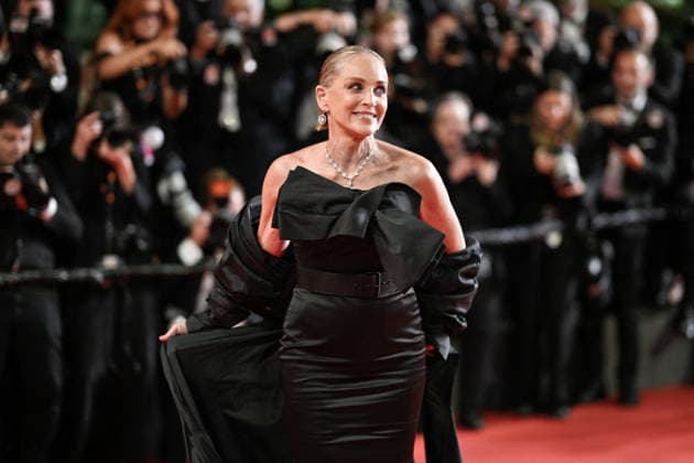 Cannes Screening Diamond JR Sharon Stone attending the screening of the movie Diamond during the 79th Cannes Film Festival in Cannes, France on May 19, 2026. Photo by Julien Reynaud APS-Medias ABACAPRESS.COM Cannes France  Copyright: xReynaudxJulien APS-Medias ABACAx