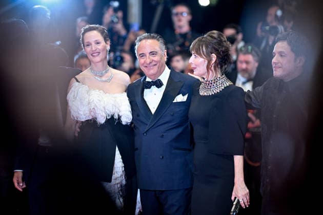 Cannes Screening Diamond JR Vicky Krieps, Andy Garcia, Rosemarie DeWitt attending the screening of the movie Diamond during the 79th Cannes Film Festival in Cannes, France on May 19, 2026. Photo by Julien Reynaud APS-Medias ABACAPRESS.COM Cannes France  Copyright: xReynaudxJulien APS-Medias ABACAx