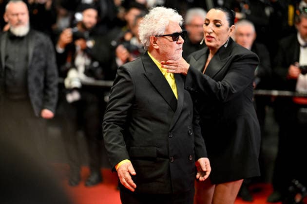 Cannes Screening Diamond JR Pedro Almodovar, Rossy de Palma attending the screening of the movie Diamond during the 79th Cannes Film Festival in Cannes, France on May 19, 2026. Photo by Julien Reynaud APS-Medias ABACAPRESS.COM Cannes France  Copyright: xReynaudxJulien APS-Medias ABACAx
