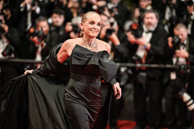 Cannes Screening Diamond JR Sharon Stone attending the screening of the movie Diamond during the 79th Cannes Film Festival in Cannes, France on May 19, 2026. Photo by Julien Reynaud APS-Medias ABACAPRESS.COM Cannes France  Copyright: xReynaudxJulien APS-Medias ABACAx