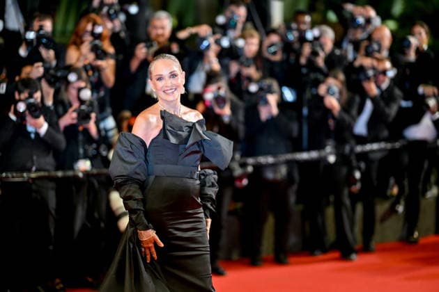 Cannes Screening Diamond JR Sharon Stone attending the screening of the movie Diamond during the 79th Cannes Film Festival in Cannes, France on May 19, 2026. Photo by Julien Reynaud APS-Medias ABACAPRESS.COM Cannes France  Copyright: xReynaudxJulien APS-Medias ABACAx