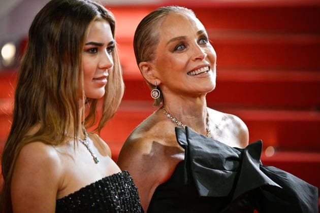 Cannes Screening Diamond JR Sharon Stone attending the screening of the movie Diamond during the 79th Cannes Film Festival in Cannes, France on May 19, 2026. Photo by Julien Reynaud APS-Medias ABACAPRESS.COM Cannes France  Copyright: xReynaudxJulien APS-Medias ABACAx