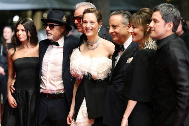 Cannes - Diamond Red Carpet JD Vicky Krieps and Andy García attending the Diamond screening during the 79th annual Cannes Film Festival at Palais des Festivals on May 19, 2026 in Cannes, France. Photo by Jerome Domine ABACAPRESS.COM Cannes France  Copyright: xDominexJerome ABACAx