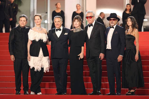Cannes - Diamond Red Carpet JD Sofia Stefan, Danny Huston, Jai Stefan, Vicky Krieps, Andy García, Rosemarie DeWitt and Paul Soriano attending the Diamond screening during the 79th annual Cannes Film Festival at Palais des Festivals on May 19, 2026 in Cannes, France. Photo by Jerome Domine ABACAPRESS.COM Cannes France  Copyright: xDominexJerome ABACAx