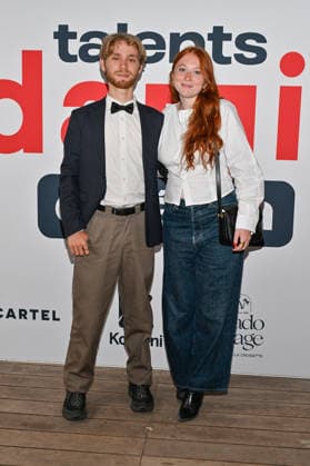 Cannes Talents Adami Party Milla Agid and guest attending the Talents Adami Party during the 79th Cannes Film Festival in Cannes, France on May 19, 2026. Photo by Julien Reynaud APS-Medias ABACAPRESS.COM Cannes France  Copyright: xReynaudxJulien APS-Medias ABACAx