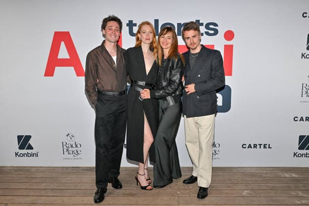 Cannes Talents Adami Party Antoine Pelletier, Veronika Vasilyeva-Rije, Louise Bourgoin, Paul Beaurepaire attending the Talents Adami Party during the 79th Cannes Film Festival in Cannes, France on May 19, 2026. Photo by Julien Reynaud APS-Medias ABACAPRESS.COM Cannes France  Copyright: xReynaudxJulien APS-Medias ABACAx