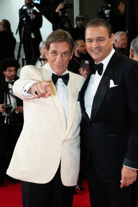 Cannes Diamond Red Carpet LZ Robert Davi and Milutin Gatsby attending the red carpet of Diamond during the 79th Cannes International Film Festival in Cannes, France on May 19, 2026, the film selected in the Official Competition. Photo by Laurent Zabulon ABACAPRESS.COM  Copyright: xZabulonxLaurentx