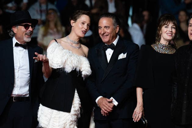 Cannes Diamond Red Carpet LZ Vicky Krieps and Andy Garcia attending the red carpet of Diamond during the 79th Cannes International Film Festival in Cannes, France on May 19, 2026, the film selected in the Official Competition. Photo by Laurent Zabulon ABACAPRESS.COM  Copyright: xZabulonxLaurentx