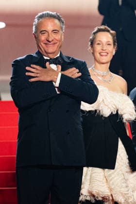 Cannes Diamond Red Carpet LZ Andy García and Vicky Krieps attending the red carpet of Diamond during the 79th Cannes International Film Festival in Cannes, France on May 19, 2026, the film selected in the Official Competition. Photo by Laurent Zabulon ABACAPRESS.COM  Copyright: xZabulonxLaurentx