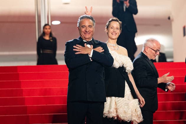 Cannes Diamond Red Carpet LZ Andy García and Vicky Krieps attending the red carpet of Diamond during the 79th Cannes International Film Festival in Cannes, France on May 19, 2026, the film selected in the Official Competition. Photo by Laurent Zabulon ABACAPRESS.COM  Copyright: xZabulonxLaurentx