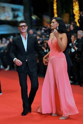 Cannes Diamond Premiere FC Robin Thicke and his wife April attends the red carpet premiere of Diamond during the 79th Cannes International Film Festival in Cannes, France on May 19, 2026. Photo by Franck Castel ABACAPRESS.COM Cannes  Copyright: xCastelxFranck ABACAx