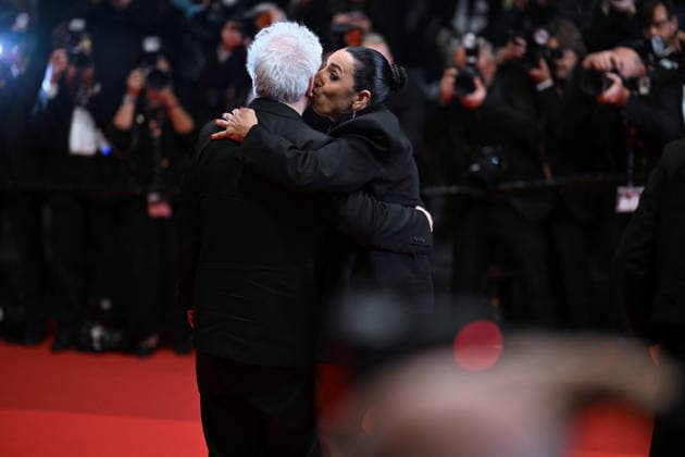 Cannes Diamond Premiere FC Rossy de Palma and Pedro Almodóvar attends the red carpet premiere of Diamond during the 79th Cannes International Film Festival in Cannes, France on May 19, 2026. Photo by Franck Castel ABACAPRESS.COM Cannes  Copyright: xCastelxFranck ABACAx