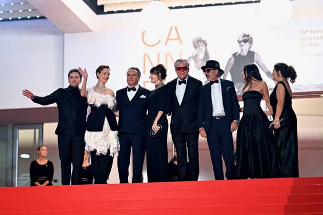 Cannes Diamond Premiere FC Paul Soriano, Vicky Krieps, Andy García, Rosemarie DeWitt, Danny Huston, Jai Stefan and Sofia Stefan attends the red carpet premiere of Diamond during the 79th Cannes International Film Festival in Cannes, France on May 19, 2026. Photo by Franck Castel ABACAPRESS.COM Cannes  Copyright: xCastelxFranck ABACAx