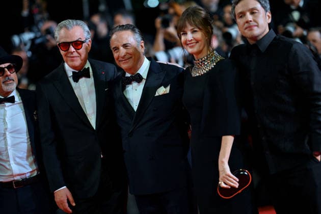 Cannes Diamond Premiere FC Andy García, Vicky Krieps and Danny Huston attends the red carpet premiere of Diamond during the 79th Cannes International Film Festival in Cannes, France on May 19, 2026. Photo by Franck Castel ABACAPRESS.COM Cannes  Copyright: xCastelxFranck ABACAx
