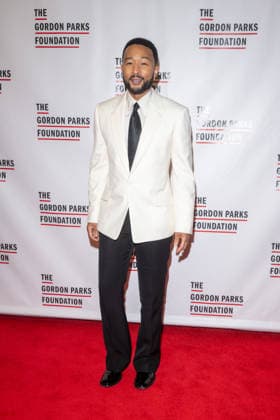 20th Anniversary The Gordon Parks Foundation Gala, New York, USA - 19 May 2026 John Legend attends The Gordon Parks Foundation Awards Dinner and Auction 2026 at Cipriani 42nd Street on May 19, 2026 in New York City. New York United States Copyright: xRonxAdarx xSOPAxImagesx _radar_parks_20260519_01120