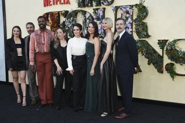 Will Forte, Kerri Kenney-Silver, Tracey Wigfield, Marco Calvani, Colman Domingo, Lang Fisher, Tina Fey, Erika Henningsen at arrivals for THE FOUR SEASONS 2nd Season Premiere, The Egyptian Theatre Hollywood, Los Angeles, CA, May 19, 2026. Photo By: Elizabeth Goodenough Everett Collection THE FOUR SEASONS 2nd Season Premiere PUBLICATIONXNOTxINxCANxCHNxFRAxITAxJPNxNORxPOLxRUSxESPxUKxUSA