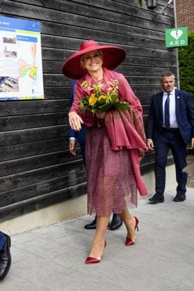 Royal Couple Pays Regional Visit To Illikhoven King Willem-Alexander and Queen Máxima of the Netherlands conduct a regional visit to the municipalities of Maasgouw, Echt-Susteren, Roerdalen and Roermond, visiting the village of Illikhoven in the municipality of Echt-Susteren, the Netherlands on May 19, 2026, in the narrowest part of the country where the land is less than five kilometers wide between Belgium and Germany, speaking with representatives of the police, a dike guard and organizations from the border region before subsequently visiting Lilbosch Abbey. Photo by Patrick van Emst NL Beeld Bruno Press ABACAPRESS.COM Illikhoven Netherlands  Copyright: xBrunoxPress ABACAx