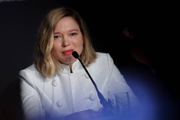 Cannes - L Inconnue Press Conference Lea Seydoux attending the L Inconnue (The Unknown) press conference at the 79th annual Cannes Film Festival on May 19, 2026 in Cannes, France. Photo by Jean-Marc Haedrich Pool ABACAPRESS.COM Cannes France  Copyright: xPool ABACAx