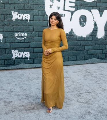 May 19, 2026, Los Angeles, California, United States: Claudia Doumit arrives on the red carpet of the THE BOYS Series Finale Event at the United Theater in Los Angeles California on May 19, 2026. Los Angeles United States - ZUMAt169 20260519_zep_t169_027 Copyright: xConnorxTerryx
