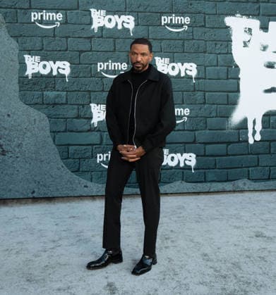 May 19, 2026, Los Angeles, California, United States: Laz Alonso arrives on the red carpet of the THE BOYS Series Finale Event at the United Theater in Los Angeles California on May 19, 2026. Los Angeles United States - ZUMAt169 20260519_zep_t169_021 Copyright: xConnorxTerryx